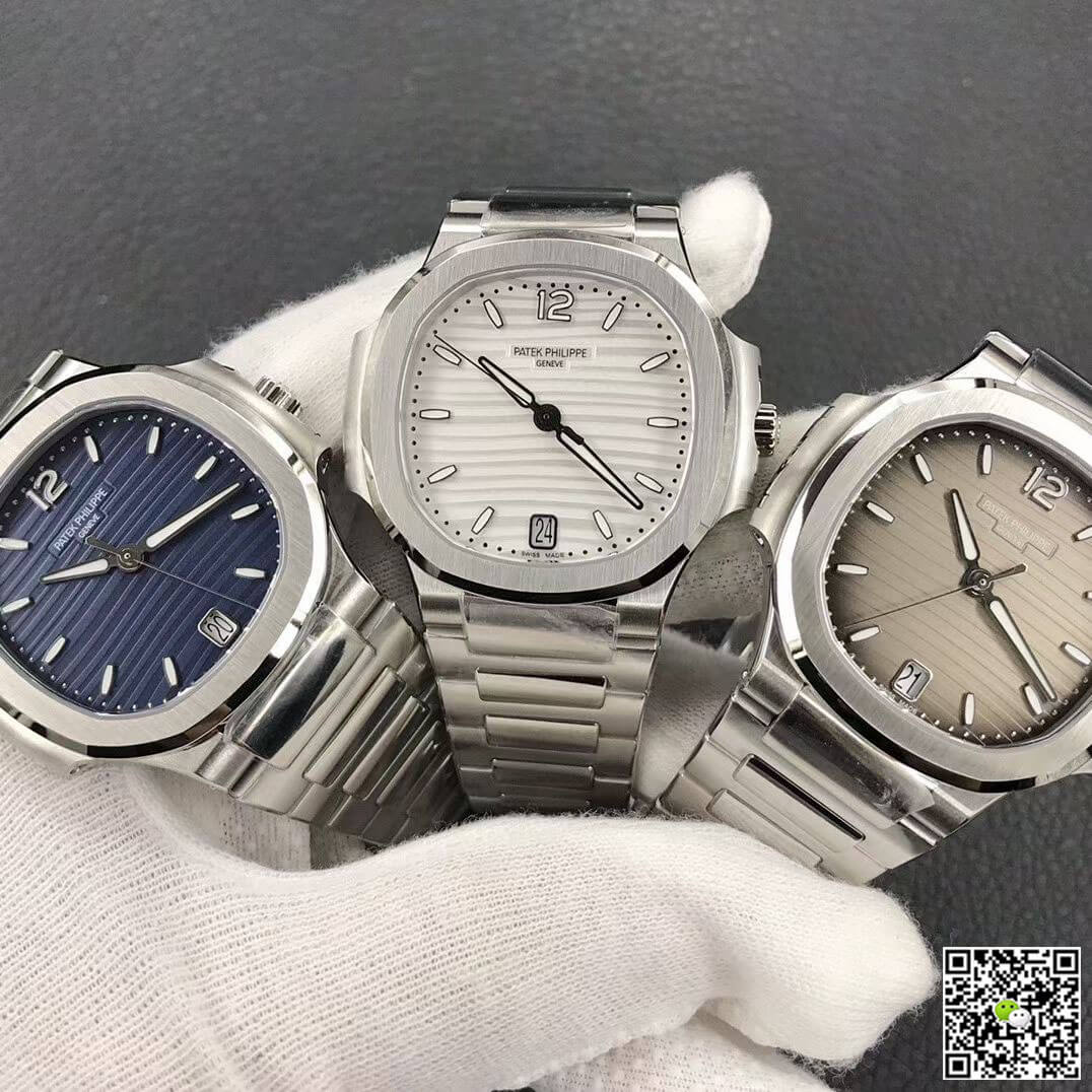 Patek Philippe Nautilus Ladies 7118/1A-011 3K Factory Grey Dial