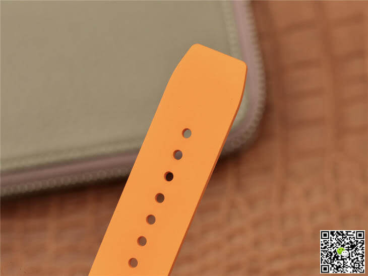 Richard Mille RM11-03 KV Factory Carbon Fiber Orange Strap