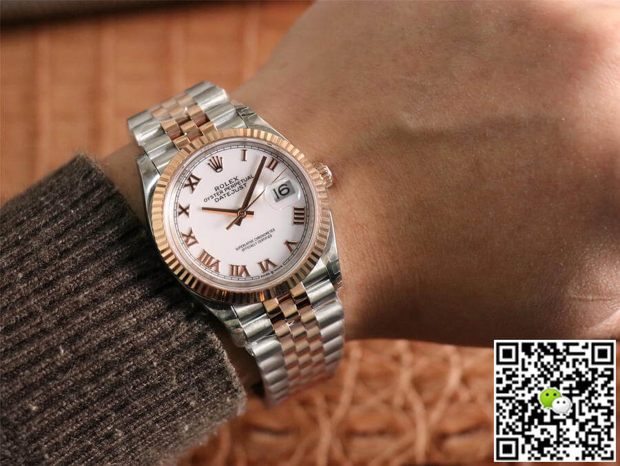 Rolex Datejust M126231-0015 EW Factory Rose Gold