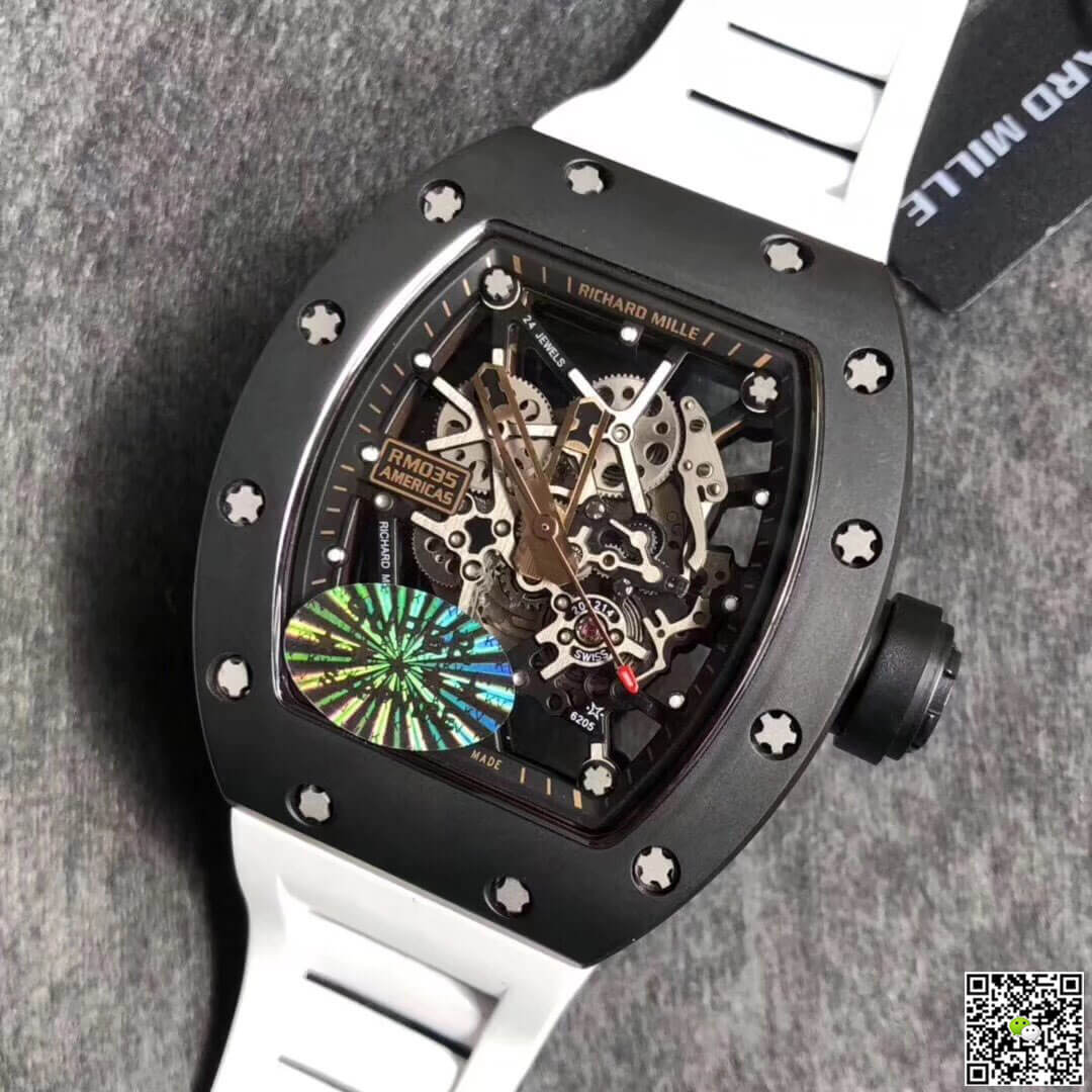 Richard Mille RM035 Americas KV Factory Black Ceramic
