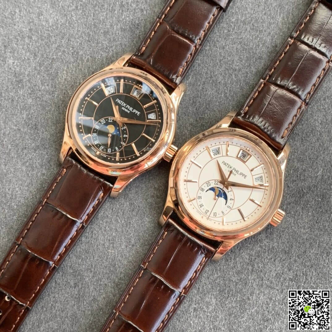 Patek Philippe Complications 5205R-001 GR Factory Rose Gold Milky White Dial