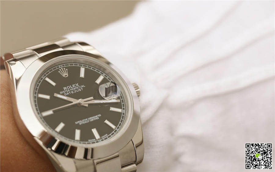 Rolex Datejust M126300-0011 EW Factory Black Dial