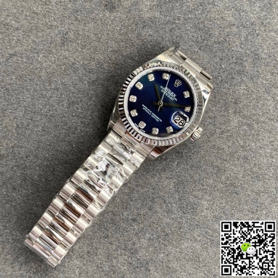 Rolex Datejust 31MM GS Factory Blue Dial