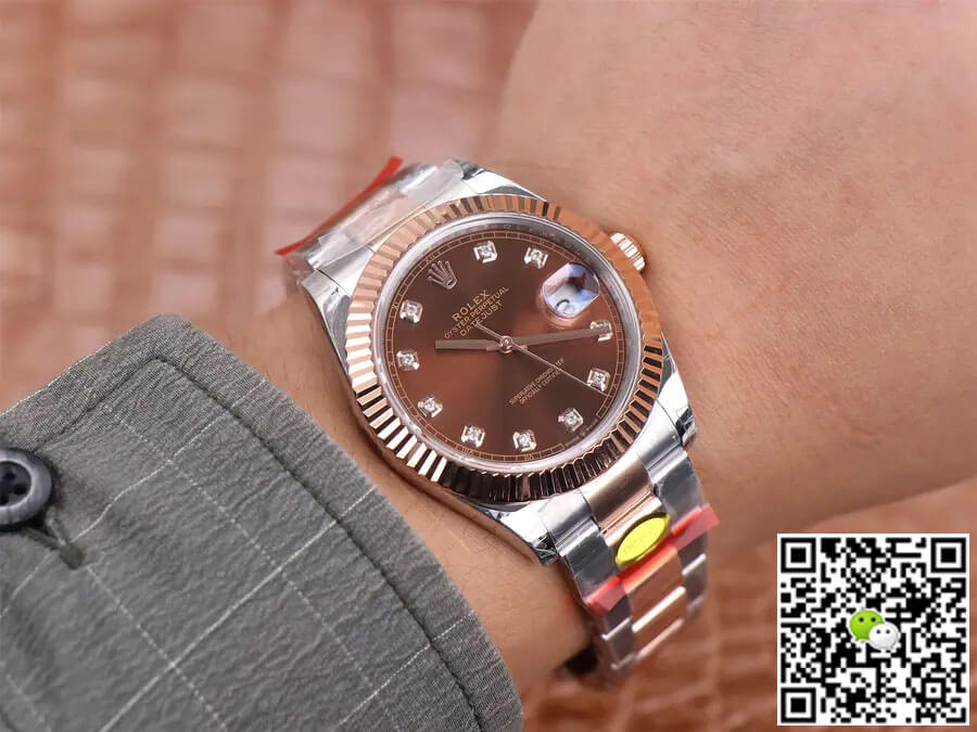 Rolex Datejust M126331-0003 41MM TW Factory Chocolate Dial