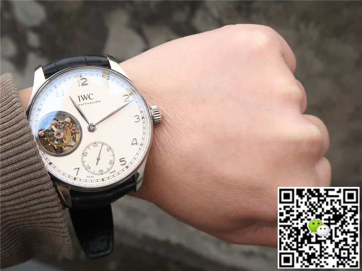 IWC Portuguese Tourbillon ZF Factory Stainless Steel White Dial