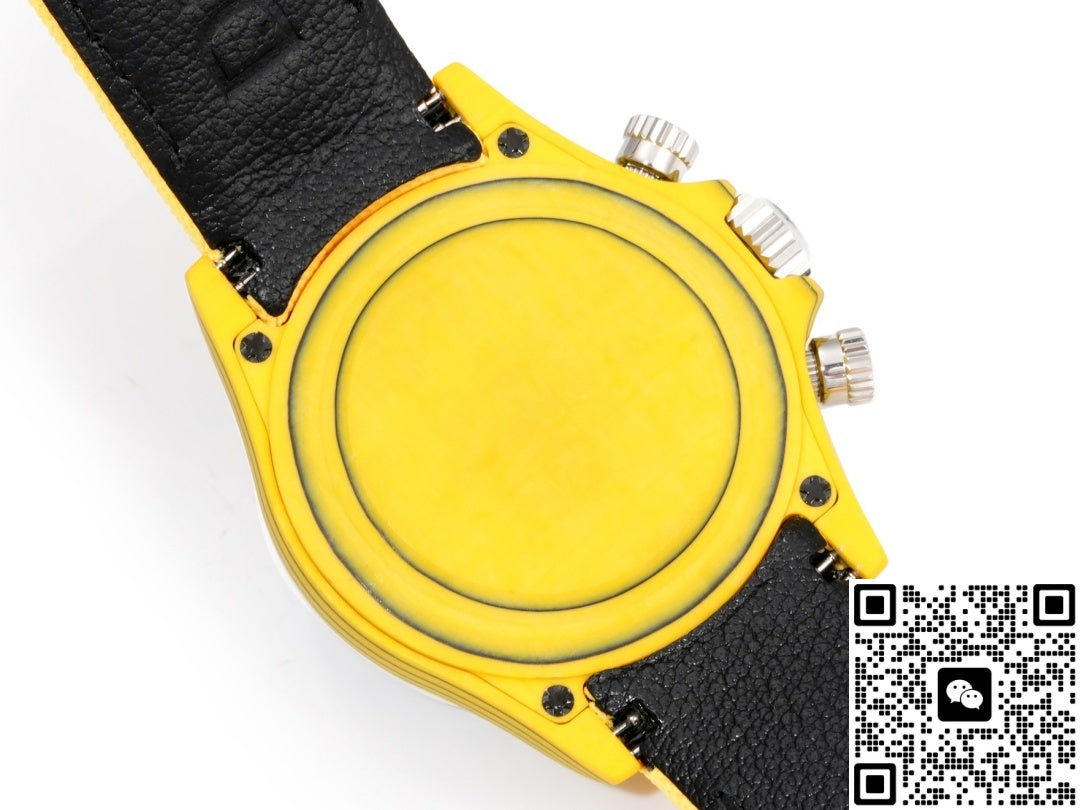 Rolex Daytona TW factory Yellow Carbon Fiber Base Cover
