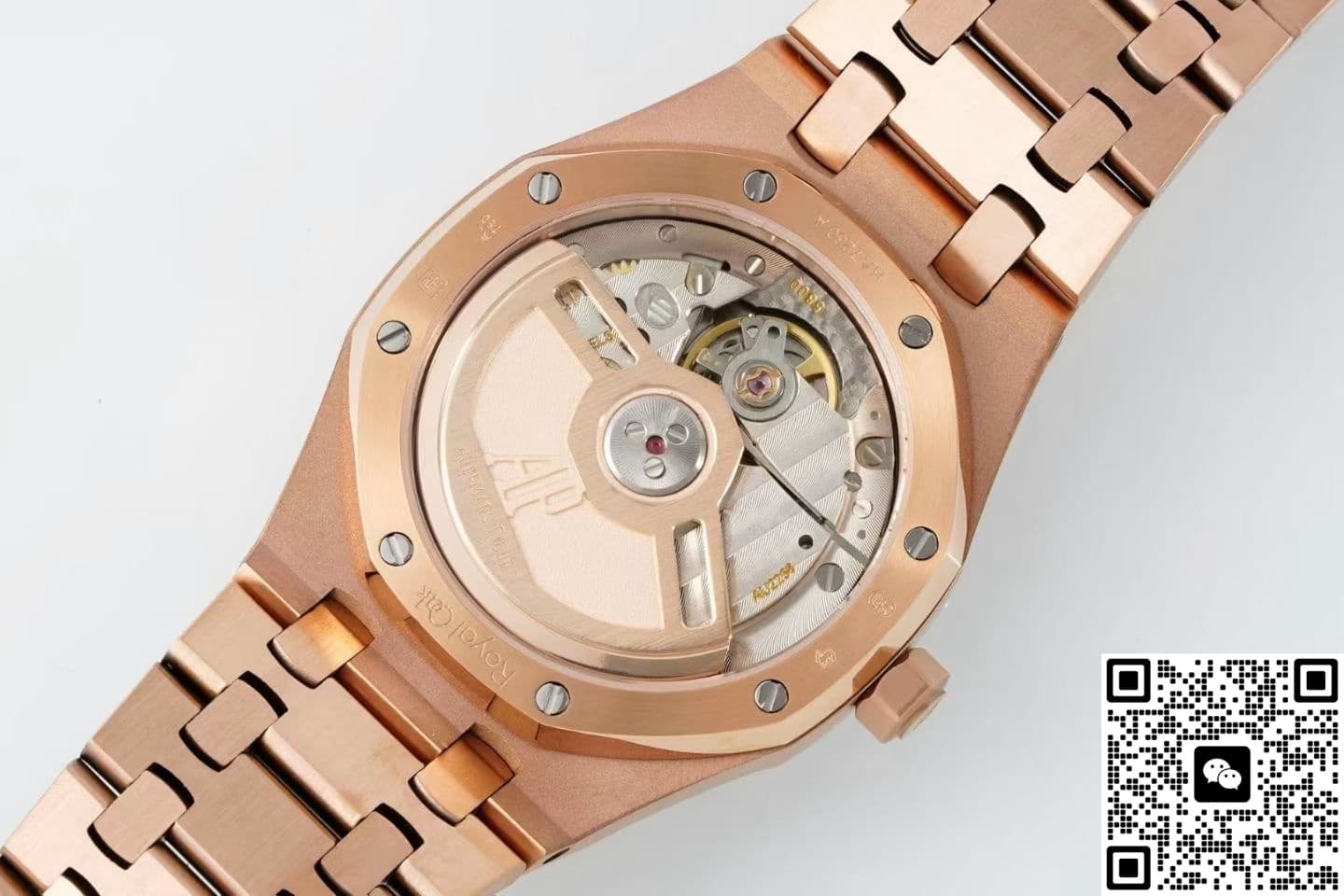 Audemars Piguet Royal Oak 77450 8F Factory Rose Gold Case