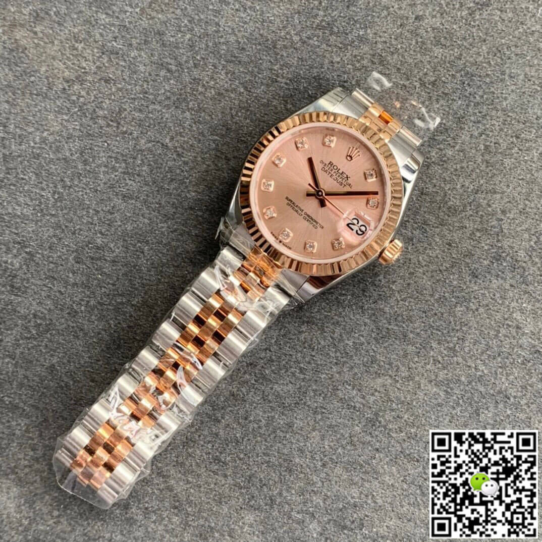 Rolex Datejust M278271-0024 GS Factory Rose Gold
