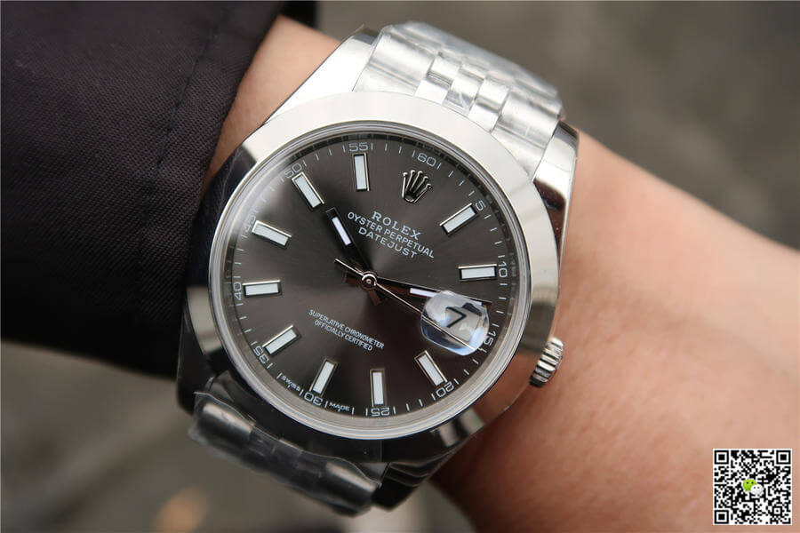 Rolex Datejust M126300-0008 EW Factory Grey Dial