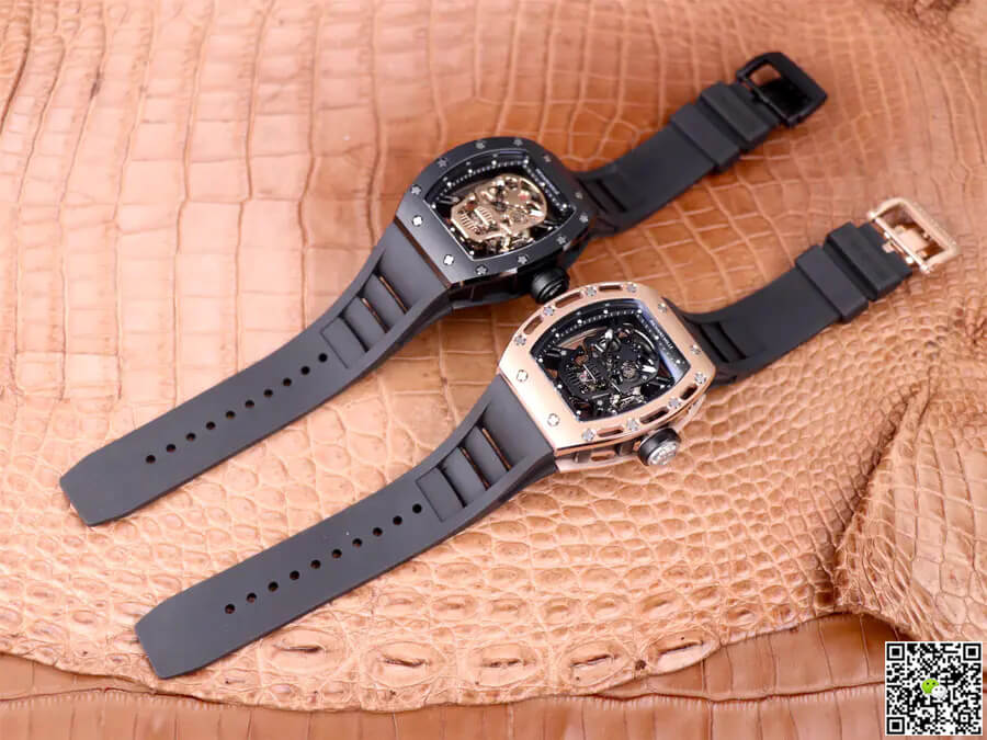 Richard Mille RM52-01 Tourbillon JB Factory Ceramic Skull Dial