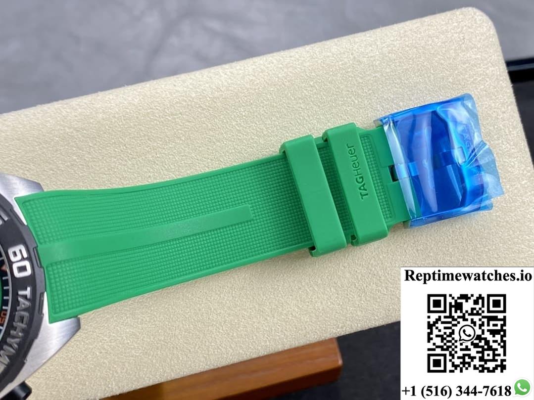 Tag Heuer F1 Caz101Ap.Ft8056 Green Strap-Rep Time Watches