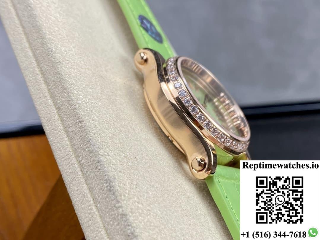 Chopard Happy Sport 274893-5016 Yf Factory Green Dial-Rep Time Watches
