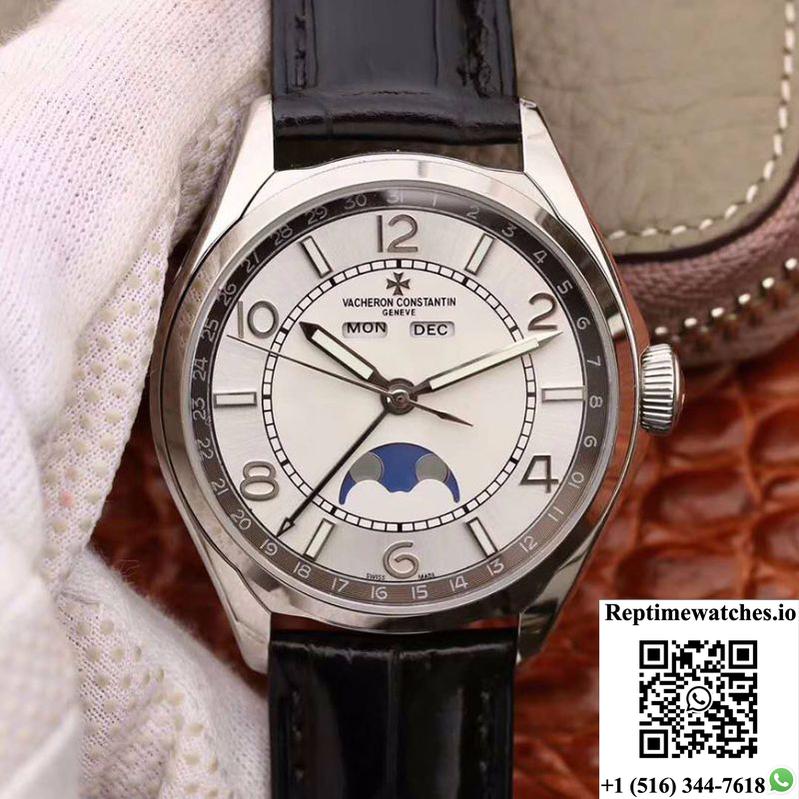 Vacheron Constantin Fiftysix Day-Date 4000E/000A-B439 White Dial-Rep Time Watches