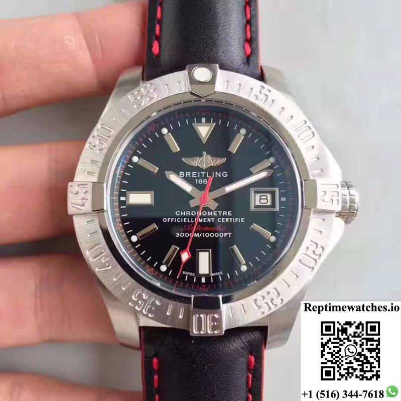 Breitling Avenger Ii Seawolf A1733110/Bc30/435X/A20Basa.1 Gf Factory Black Dial-Rep Time Watches