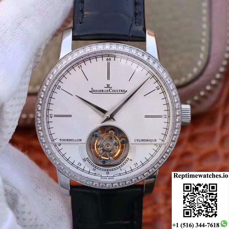 Jaeger Lecoultre Master Grande Tradition Tourbillon 5086420 R8 Factory White Dial-Rep Time Watches