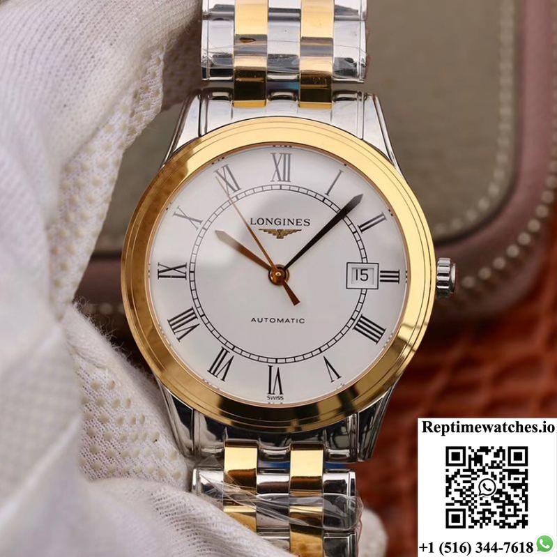 Longines Master Collections L4.874.3.21.7 White Dial-Rep Time Watches