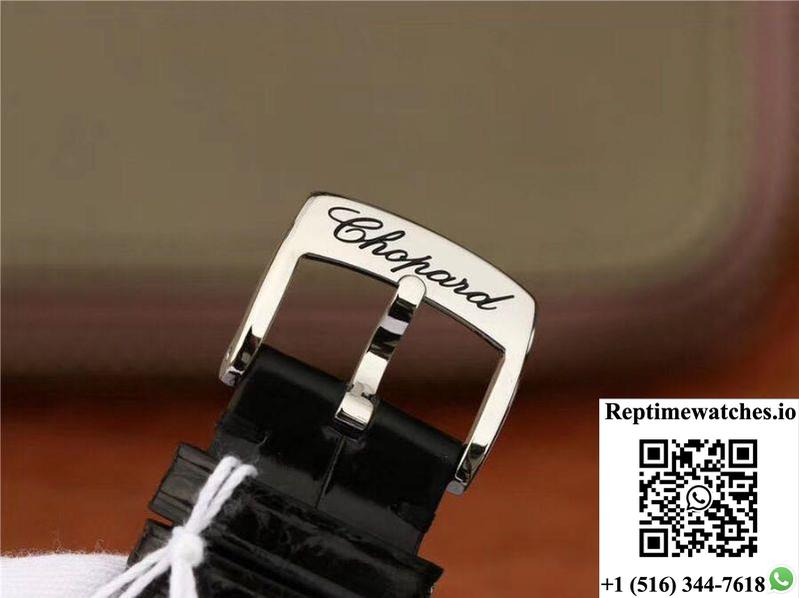 Chopard Happy Sport 36Mm Automatic Rose Gold Diamonds Yf Factory 274808-5001-Rep Time Watches