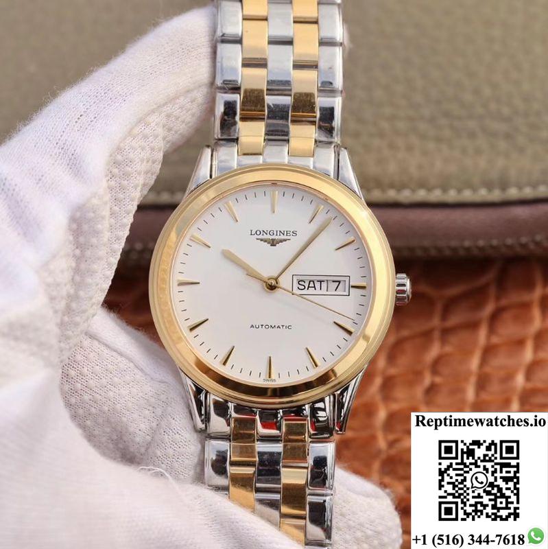 Longines Flagship Automatic Double Calendar L4.899.3.22.7-Rep Time Watches
