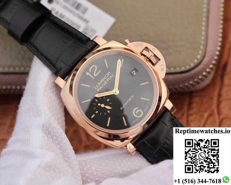 Vs Factory Panerai Luminor Due 38Mm Pam01029 Rose Gold-Rep Time Watches