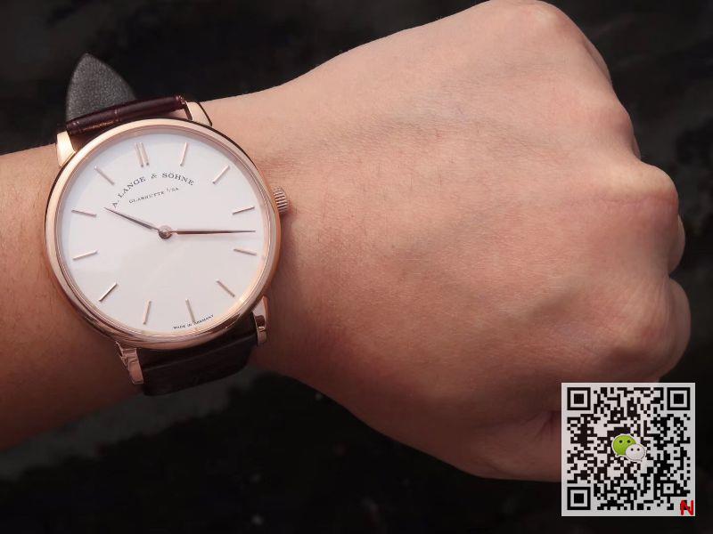 A. Lange & Sohne Saxonia Thin Pink Gold 201.033 SV Factory