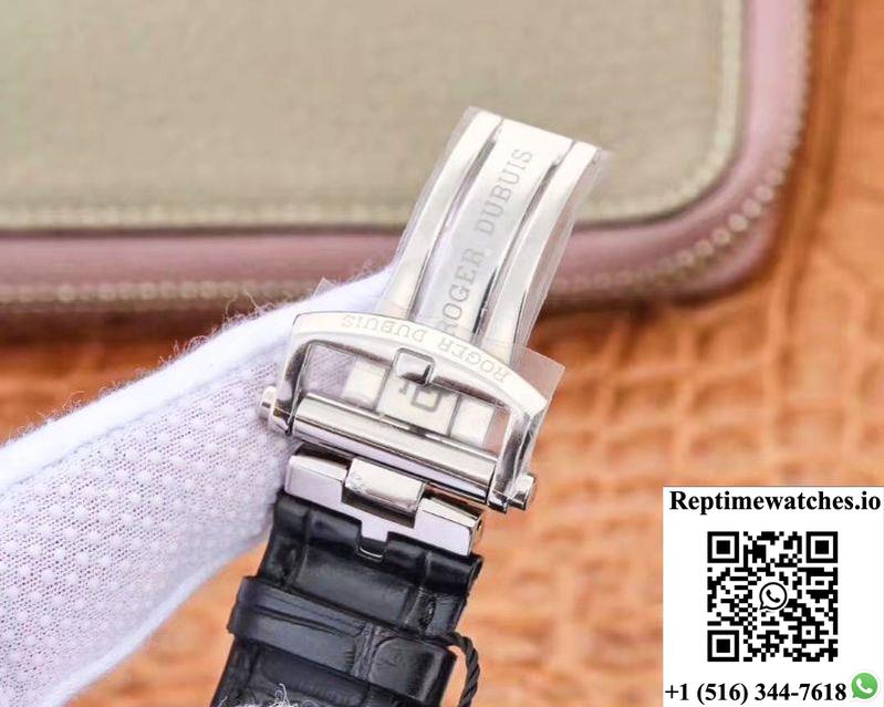 Zf Factory Roger Dubuis Excalibur Knights Of The Round Table Ii Rddbex0511 Stainless Steel Black Dial M9015-Rep Time Watches