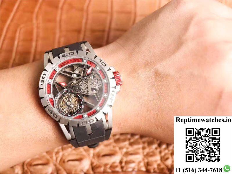 Jb Factory Roger Dubuis Excalibur Spider Italdesign Edition Rddbex0622 Red-Rep Time Watches