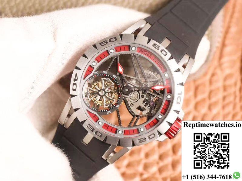 Jb Factory Roger Dubuis Excalibur Spider Italdesign Edition Rddbex0622 Red-Rep Time Watches