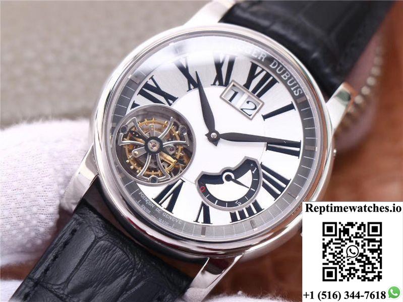 Jb Factory Roger Dubuis Hommage Flying Tourbillon Rddbho0568 Black-Rep Time Watches
