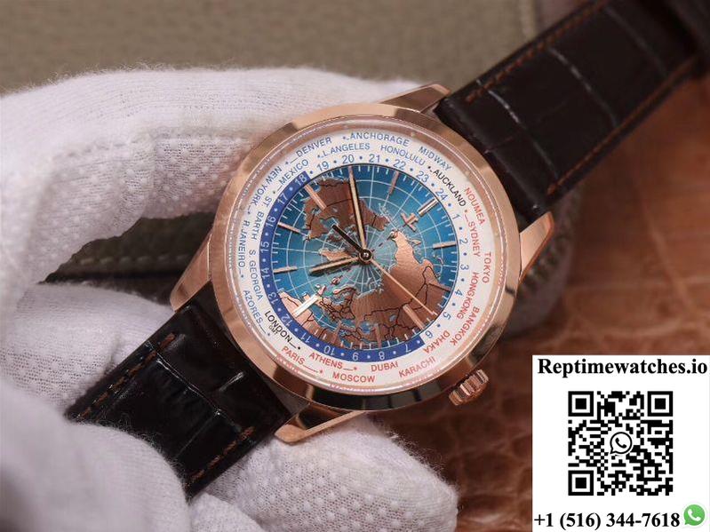 8F Factory Jaeger-Lecoultre Geophysic Univrsal Time 8102520 Pink Gold-Rep Time Watches