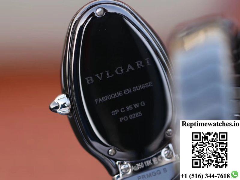 Bvlgari Serpenti Spiga Watch 102735 Steel Bv Factory-Rep Time Watches