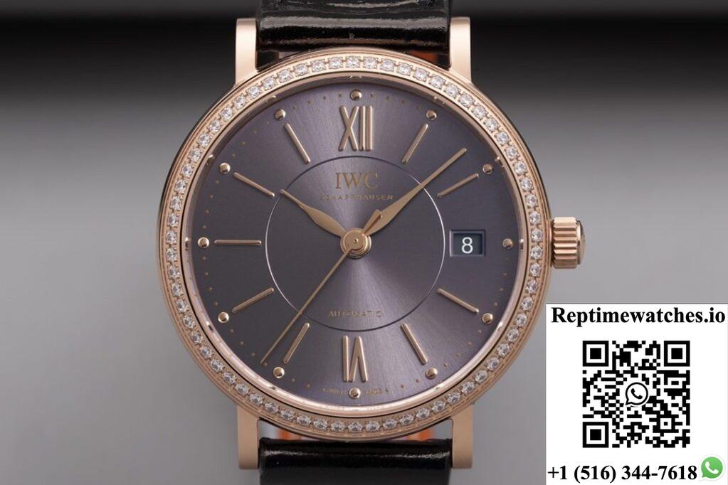 IWC PORTOFINO IW458108 V7 FACTORY DATE DISPLAY