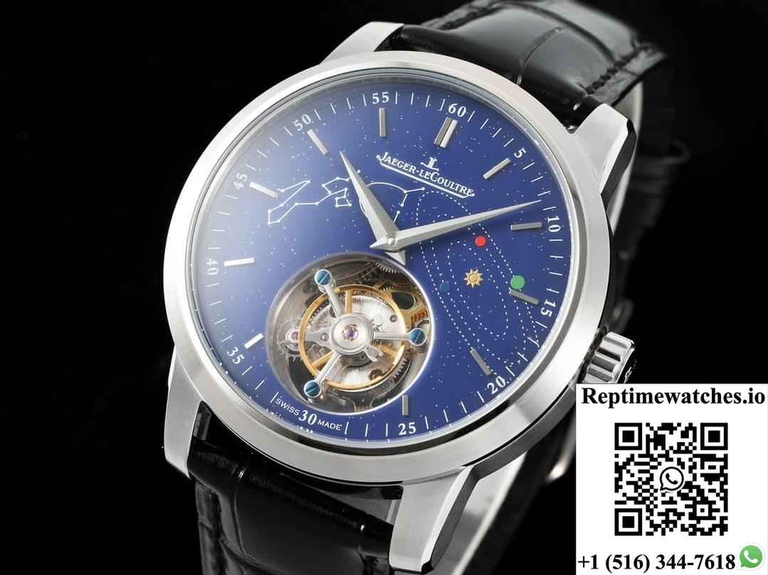 Jaeger-Lecoultre Master 16634E1 Rms Factory Tourbillon Stainless Steel Crown-Rep Time Watches