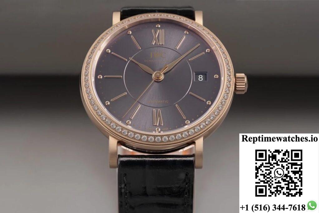 IWC PORTOFINO IW458108 V7 FACTORY DATE DISPLAY