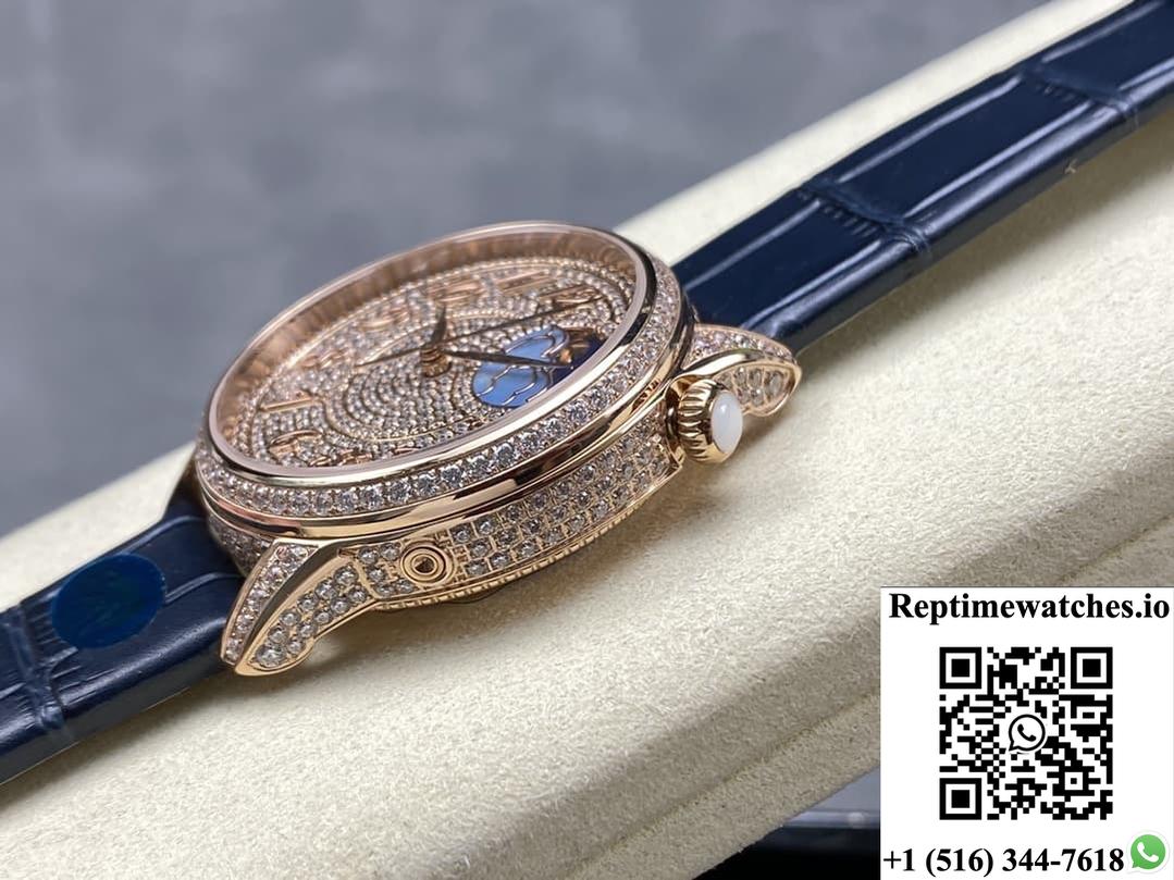 Vacheron Constantin Égérie 8006F-000R-B976 Yms Factory Moon Phase-Rep Time Watches