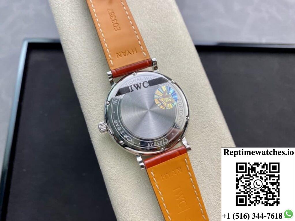 IWC PORTOFINO IW458109 V7 FACTORY SOLID BOTTOM