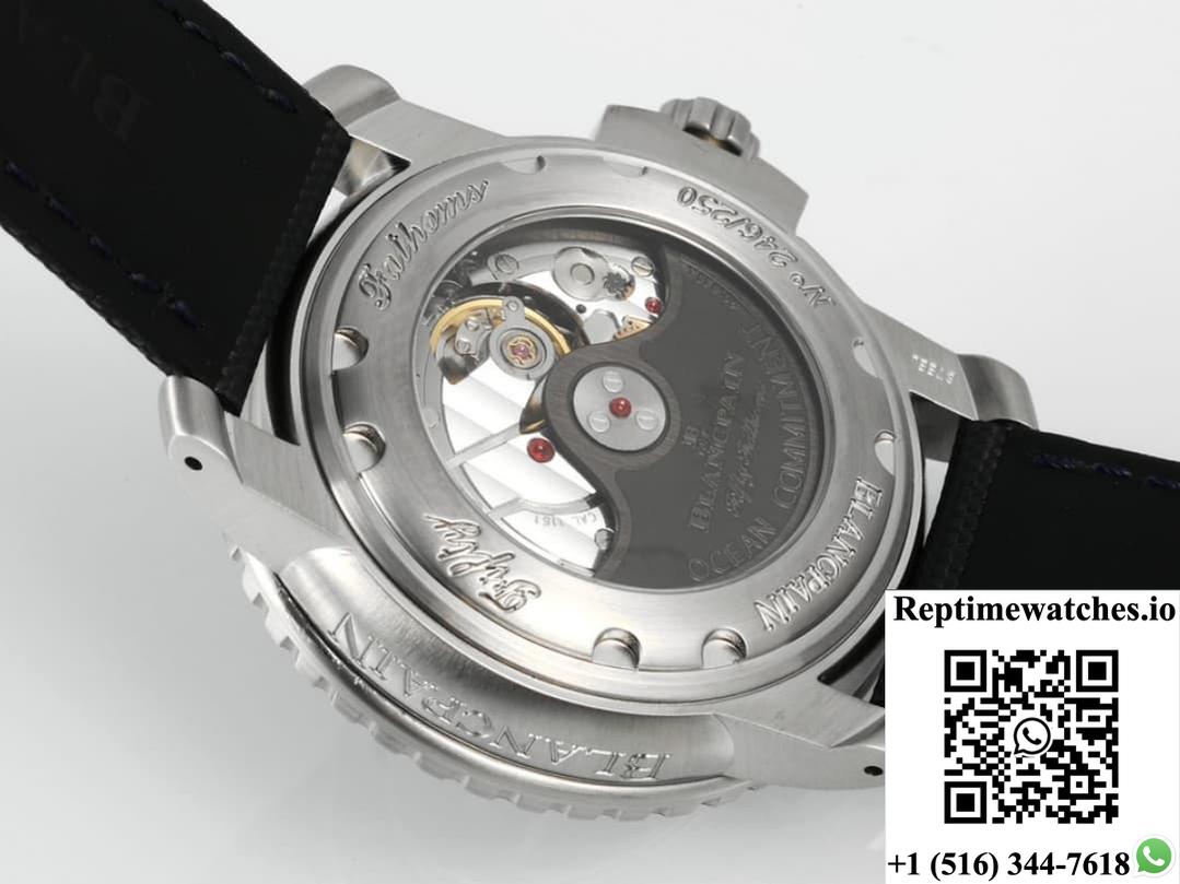 Blancpain Fifty Fathoms 5008-11B40-Naoa Zf Factory Blue Dial-Rep Time Watches