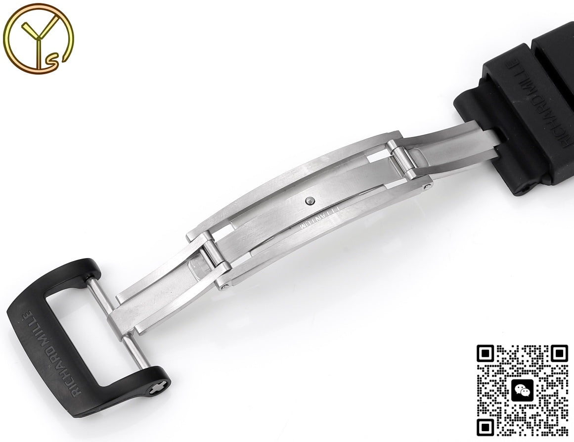 Richard Miller Men’s RM 52-05 YS Factory Rubber Strap