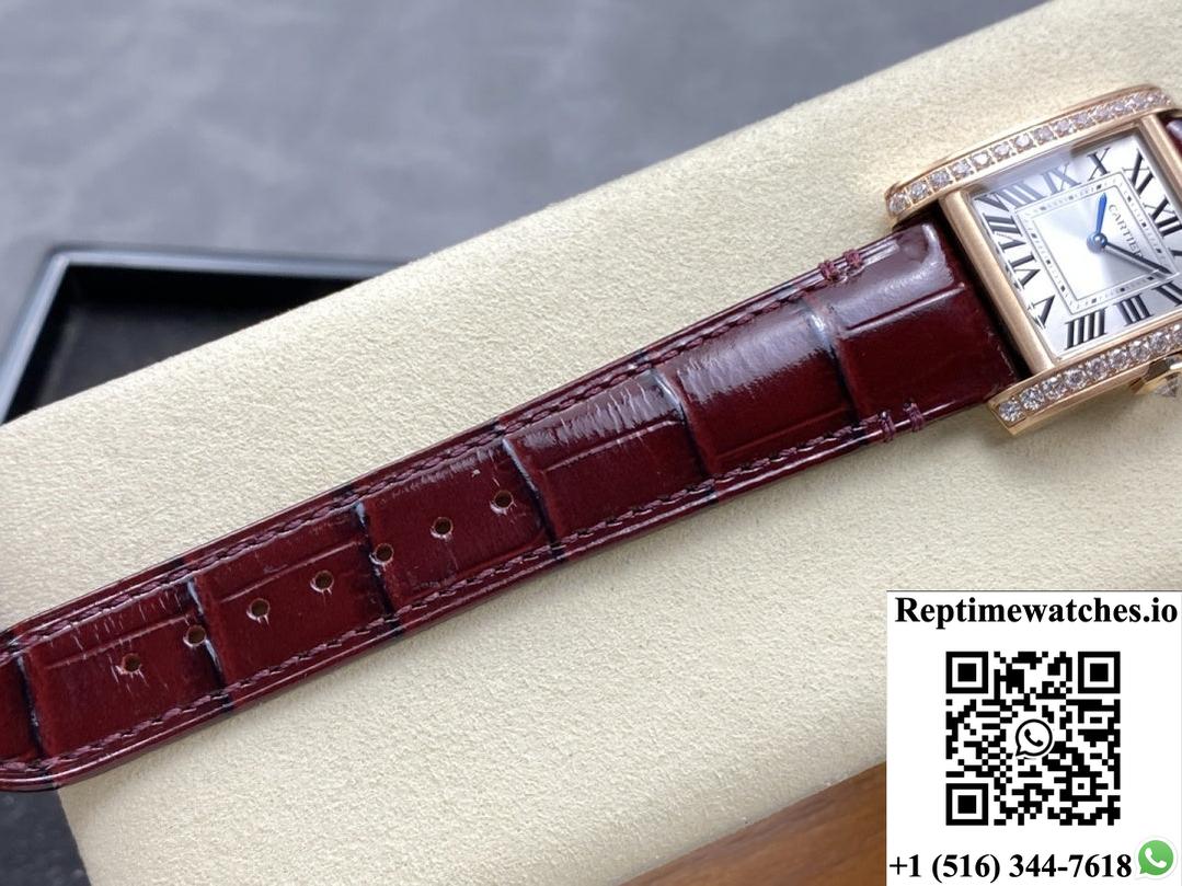 Cartier Tank WJTA0050 8848 Factory Diamond Case