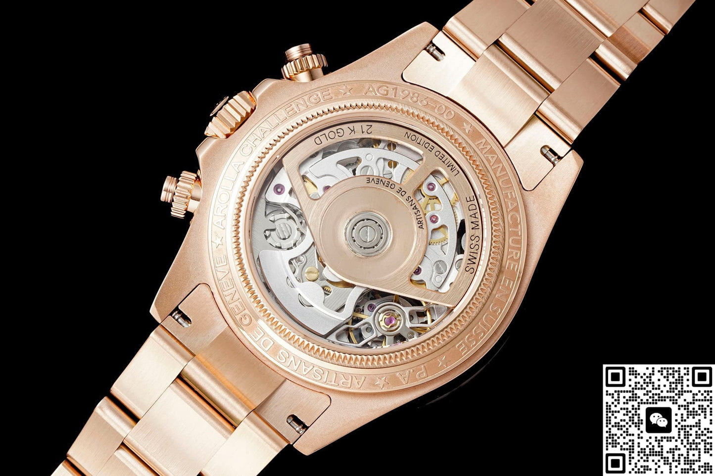 Rolex Daytona ADG Factory Rose Gold Strap