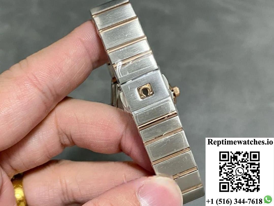 Omega Constellation 131.25.28.60.99.001 TW factory diamond bezel