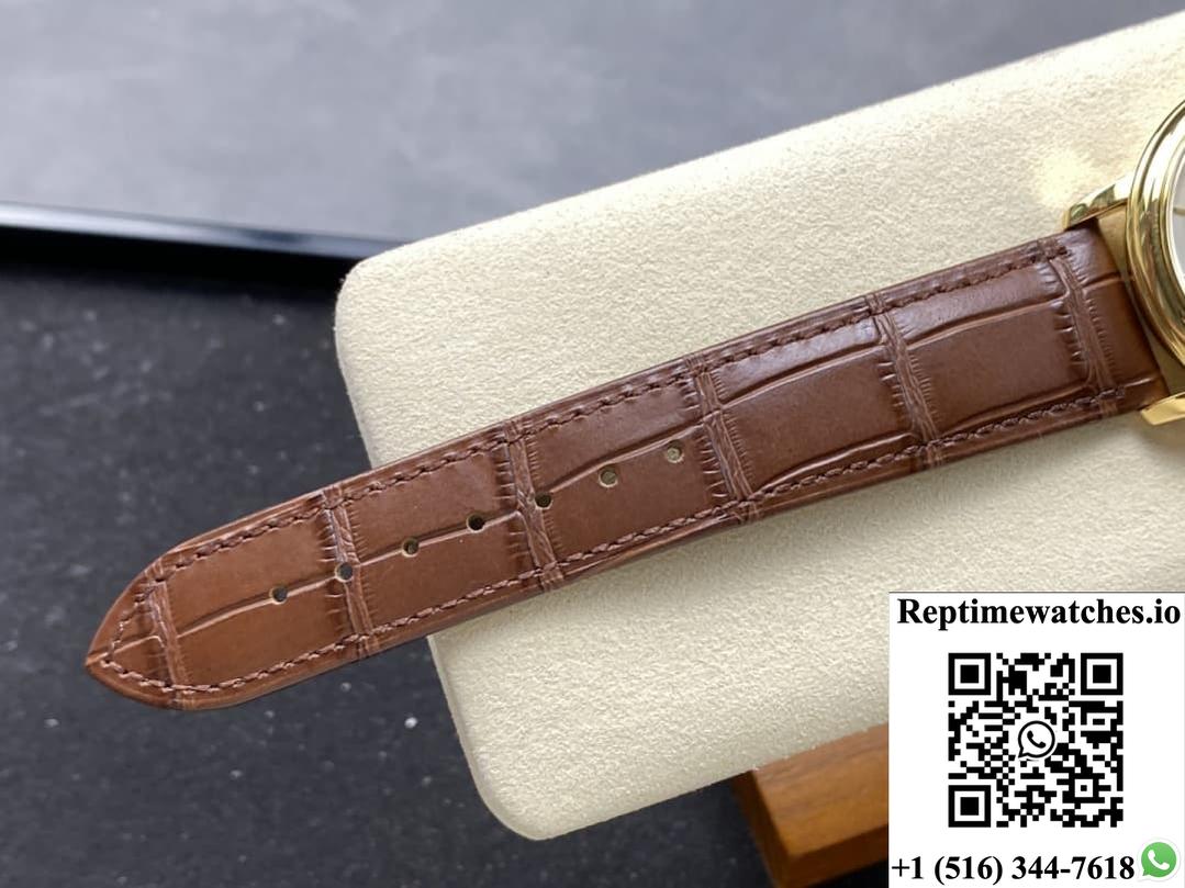 Omega De Ville 424.53.40.20.02.002 N1 factory crocodile leather strap