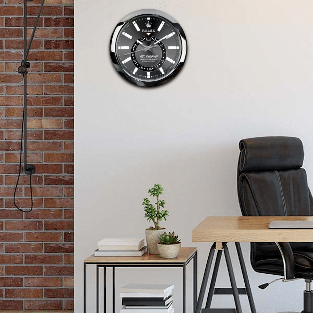 SKY DWELLER EDITION 35 CM METAL WALL CLOCK