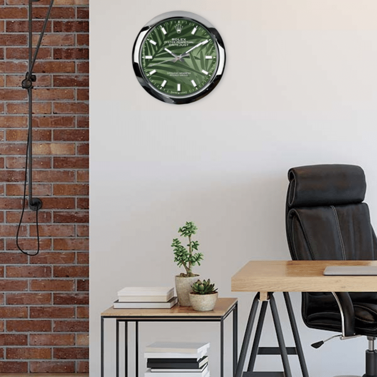 OYSTER PERPETUAL 126234 DELUXE METAL WALL CLOCK 35 CM