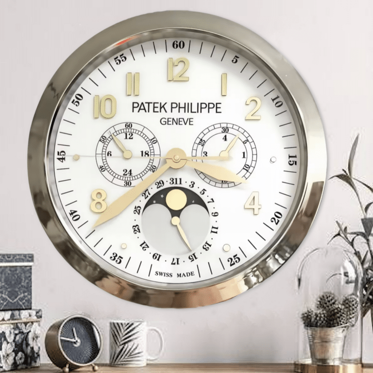 PATEK PHILIPPE GRAND COMPLICATIONS (16 POLLICI/40CM) DELUXE METAL WALL CLOCK 35 CM
