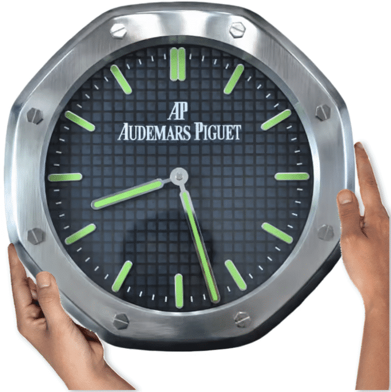 AUDEMARS PIGUET – V1 EDITION 35 CM METAL WALL CLOCK