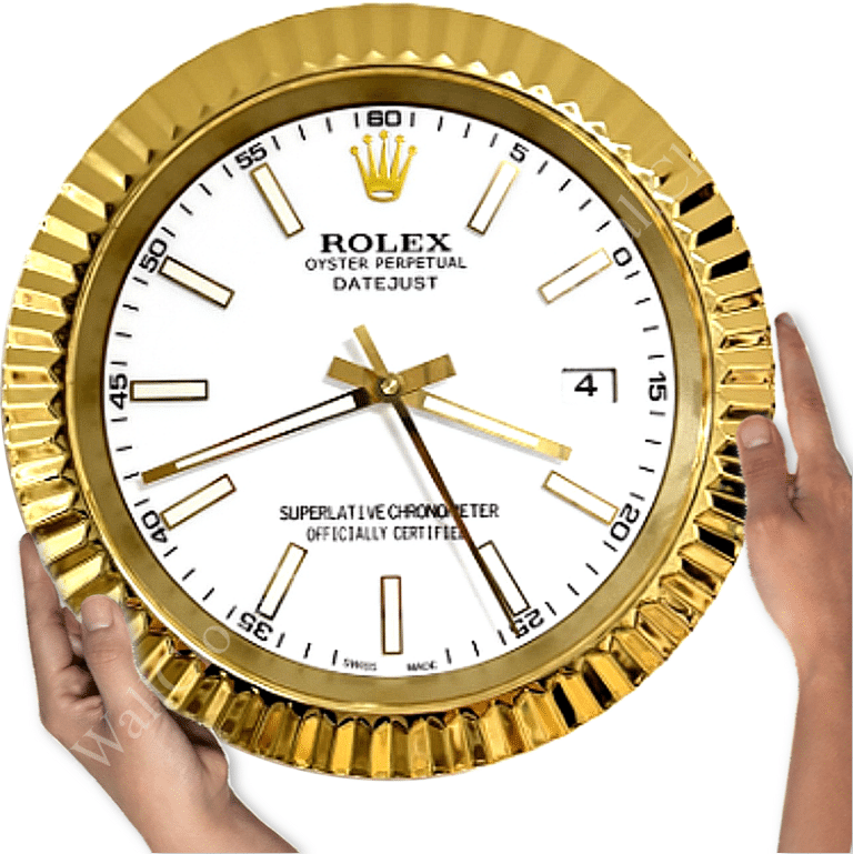 DATE, I HAVE REWRITTEN THE PRODUCT TITLE BASED ON THE PROVIDED DESCRIPTION, FOCUSING ON THE BRAND NAME, MODEL NUMBER, AND PRODUCT TYPE USING CONCISE AND CLEAR LANGUAGE.
DATEJUST – ROSE GOLD-WHITE – 2 DELUXE METAL WALL CLOCK
