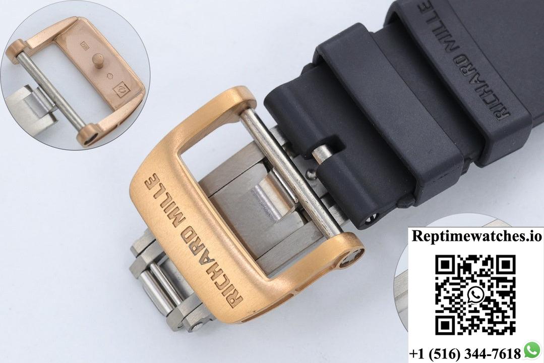 Richard Miller RM035 ZF factory rubber strap