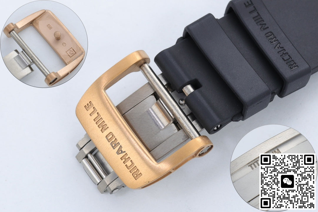 Richard Miller RM035 ZF factory rubber strap