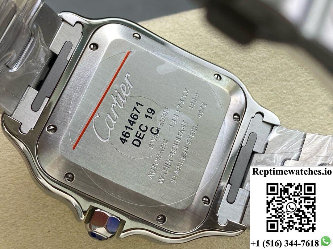 Cartier Santos W2SA0030 BV Factory Gradient Grey Dial