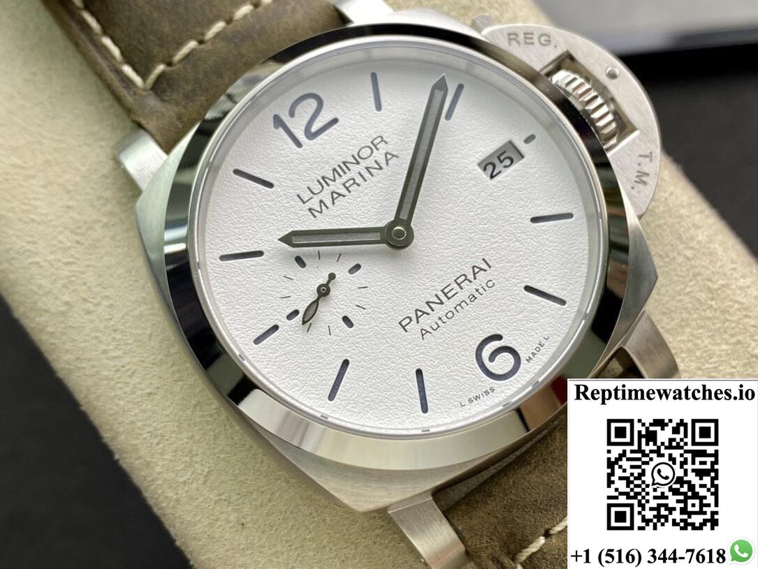 Panerai Luminor Pam01394 Vs Factory White Dial-Rep Time Watches